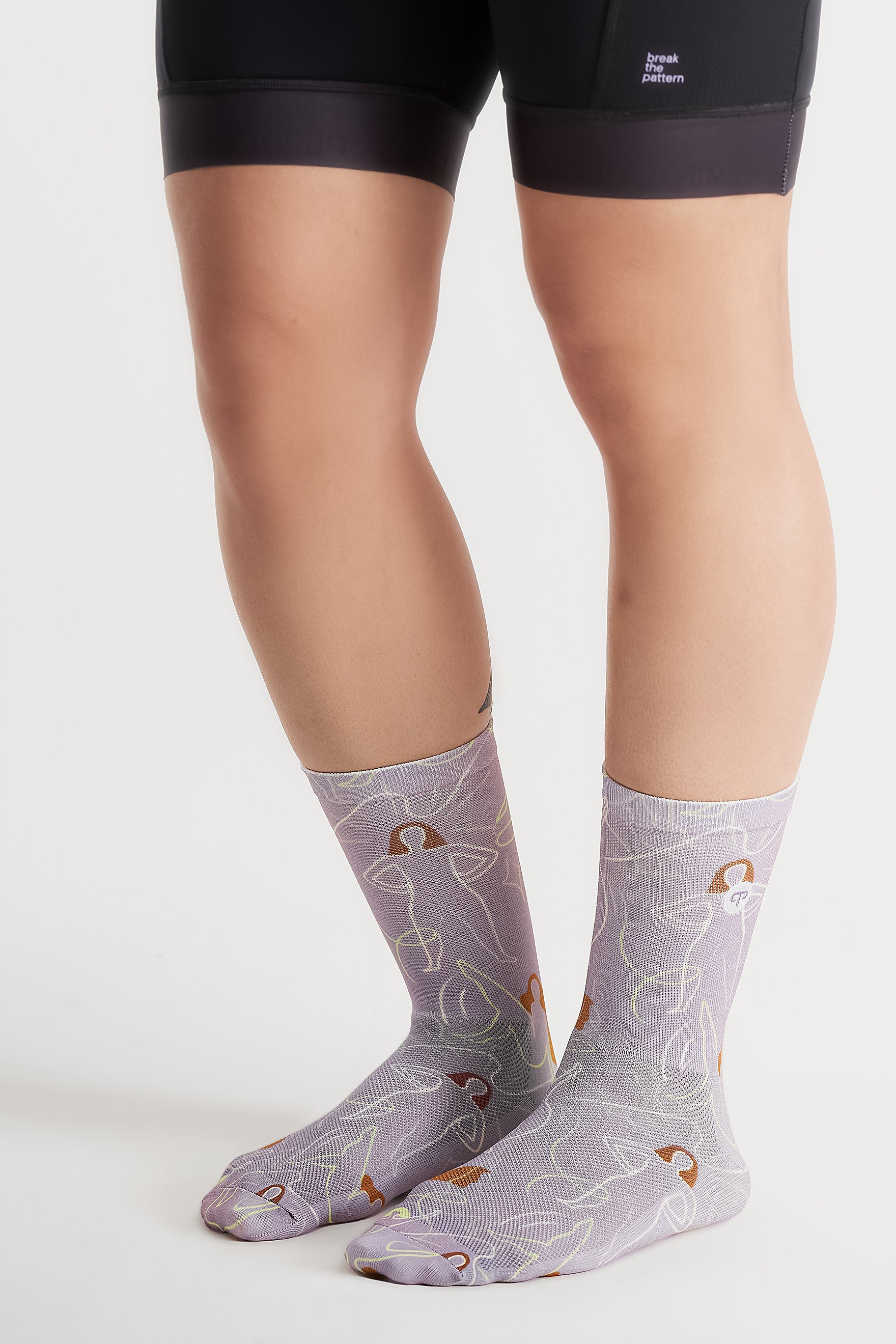 Signature Print Socks